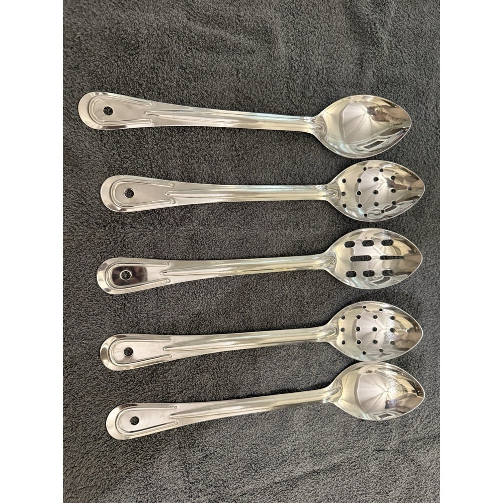 Set of 2 Polar Ware Stainless Steel 13" Spoons And One Single